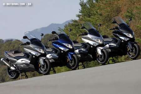 Yamaha 500 T-Max : coloris 2008