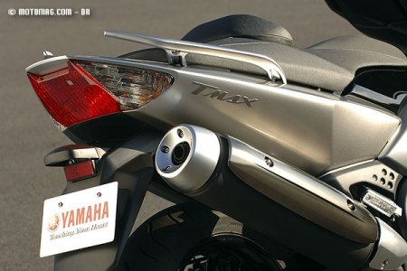 Yamaha 500 T-Max 2008 : vue arrière