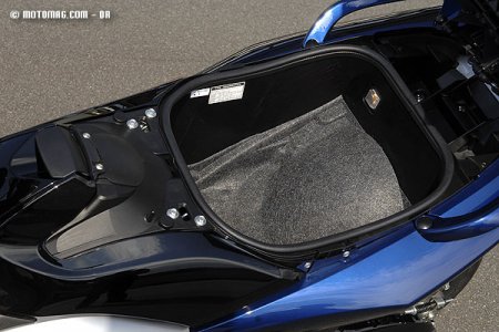 Yamaha 500 T-Max 2008 : coffre