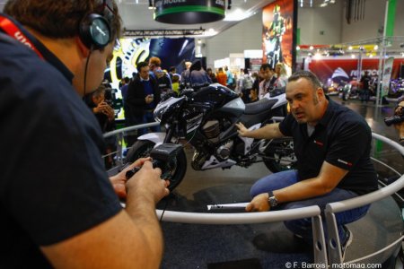 Deux jours durant, les journalistes de <i>Moto Magazine</i> ont décrypté chaque nouveauté du salon pour un suivi en direct