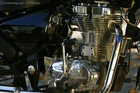 Royal Enfield 500 Electra EFI : kick