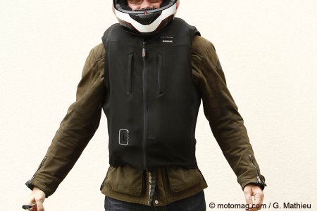 gilet de protection bering protect air