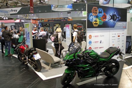 Moto connectée
