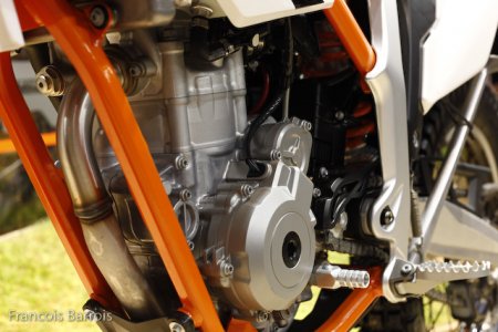 Milan - KTM 350 Freeride : moteur 