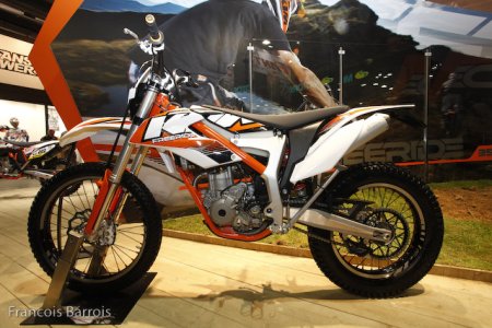 Milan - KTM 350 Freeride : moins de 100 kg ?