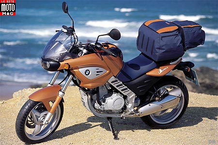 BMW F 650 CS Scarver : bagagerie