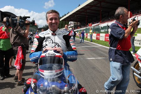 Spencer tout sourire