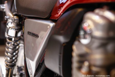 Elle nous a tapé dans l’oeil, cette Honda CB 1100. Un roadster construit de la même manière qu’il y a 40 ans