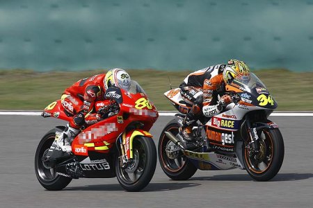 Match Honda contre Aprilia en 250