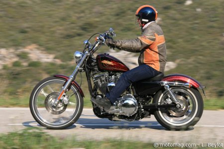 Essai Harley XL 1200 « 72 » : cruising pépère