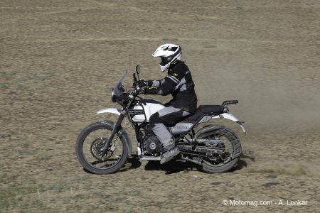 Royal Enfield Himalayan : à l’aise en TT