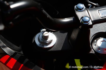 Honda CB 500 X : réglage de suspension