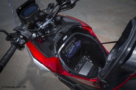 Honda NC 750 X : le coffre