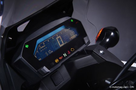 Honda NC 750 X : tableau de bord complet