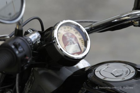 Indian Scout : compteur sans jauge