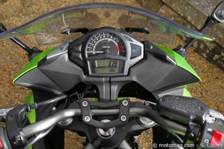 Essai Kawasaki ER-6f : instruments spécifiques
