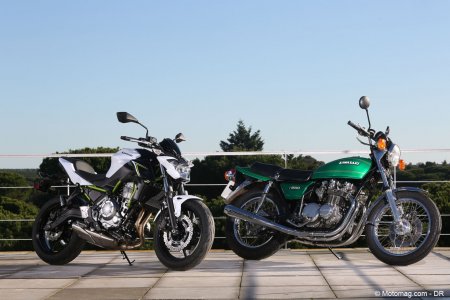Kawasaki Z650 : 40 ans les séparent