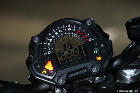 Kawasaki Z650 : nouvelle instrumentation