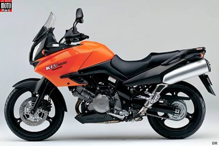 Kawasaki 1000 KLV : côté gauche