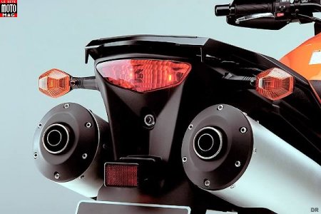 Kawasaki 1000 KLV : pots