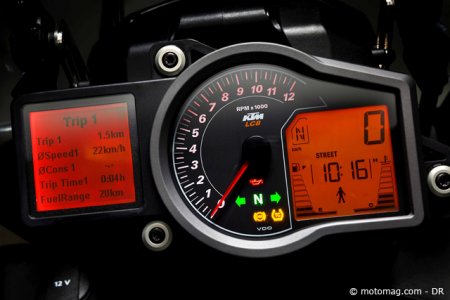 Essai KTM 1190 Adventure : riche et lisible