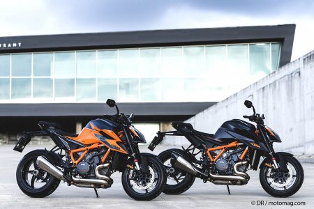 KTM 1290 super duke R 2020 statique noir orange roadster