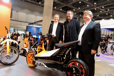 Scooter KTM électrique E-Speed : le « couturier »