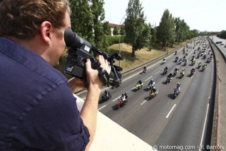 21 mai : une manif moto filmée par TF1