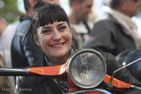 Manif FFMC 69 : les scooters en tête