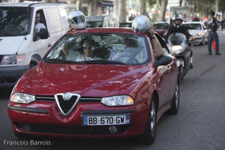 Manif FFMC 69 : les automobilistes ferment le cortége