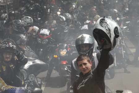 Manif FFMC 69 : une ambiance bon enfant