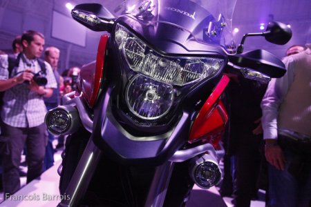 Milan-Honda Crosstourer 1200 : belle gueule