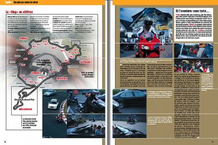 Rouler sur la piste du Nürburgring