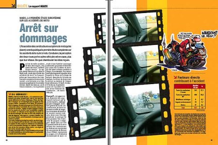 Le rapport MAIDS blanchit les motards