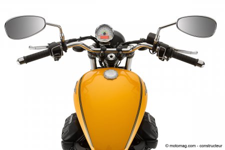 Moto Guzzi V9 Roamer : épurée