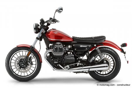 Moto Guzzi V9 Roamer : néoclassique