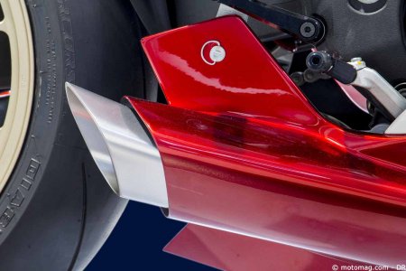 MV Agusta F4Z : échappement
