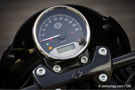 Essai Harley-Davidson Street Rod : tableau de bord