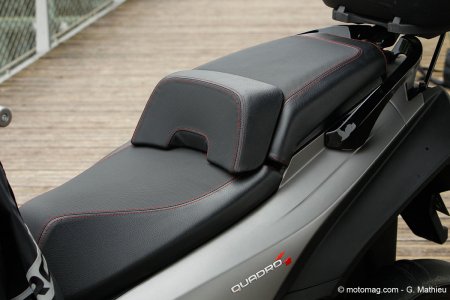 Quadro4 : selle confortable