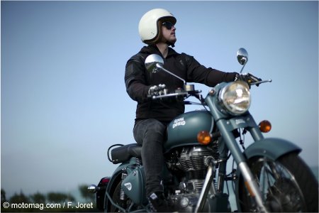 Royal Enfield 500 Bullet Classic : Le plaisir d’être à moto