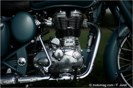 Royal Enfield 500 Bullet Classic : moteur Euro 4