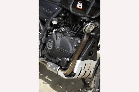 Royal Enfield Himalayan : sabot moteur
