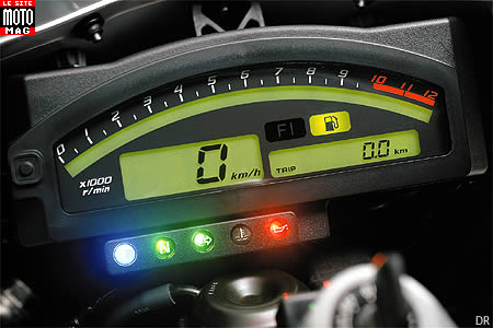 Honda 1000 SP-2 VTR : à bord