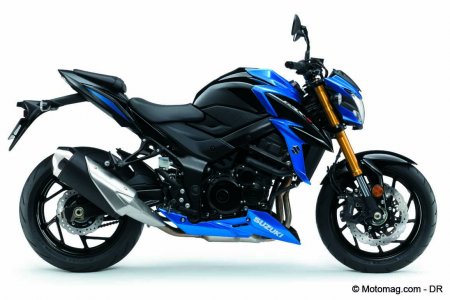 Suzuki GSX-S 750 : coloris bleu