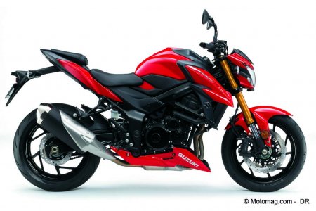 Suzuki GSX-S 750 : coloris rouge