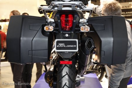 Milan-Tiger 1200 Explorer : taillée pour le voyage