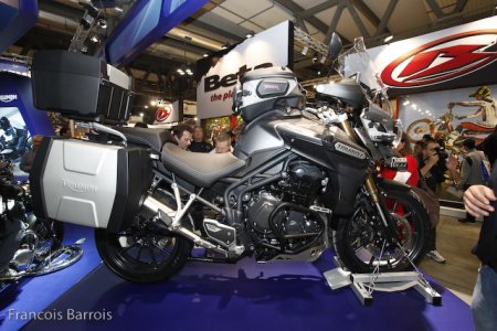 Milan-Triumph Tiger 1200 Explorer : moto massive