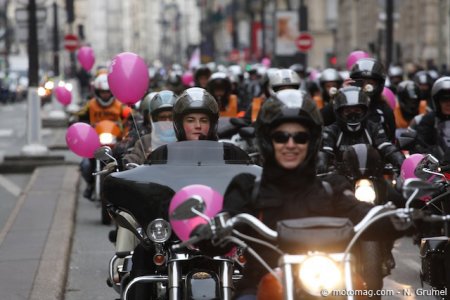 Toutes en moto 2013 Paris : sourire sous le casque