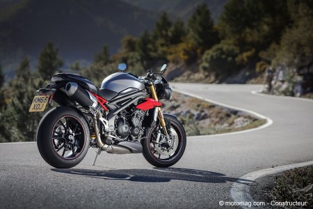 Triumph Speed Triple 1050 R : prête à avaler les virages