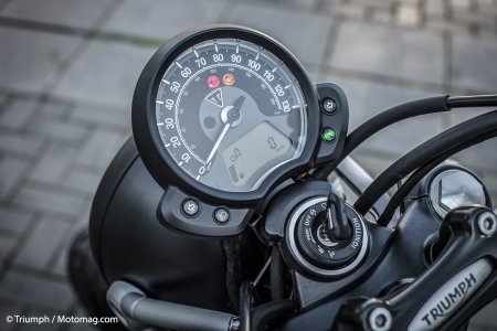Triumph Street Scrambler : équipement néorétro